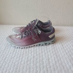 On Running Women's Sneakers Purple and Gray Women's Size 10